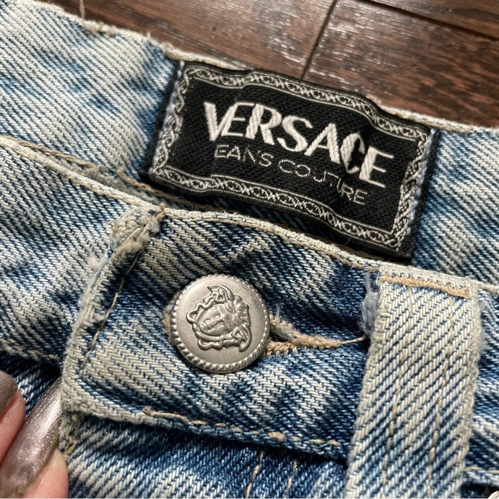 Vtg Gianni Versace Mom Jeans - Picture 3 of 4